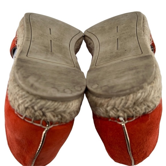 Dolce Vita Orange Ciara Espadrille Loafers Size 6 1/2 Women’s - Picture 8 of 8